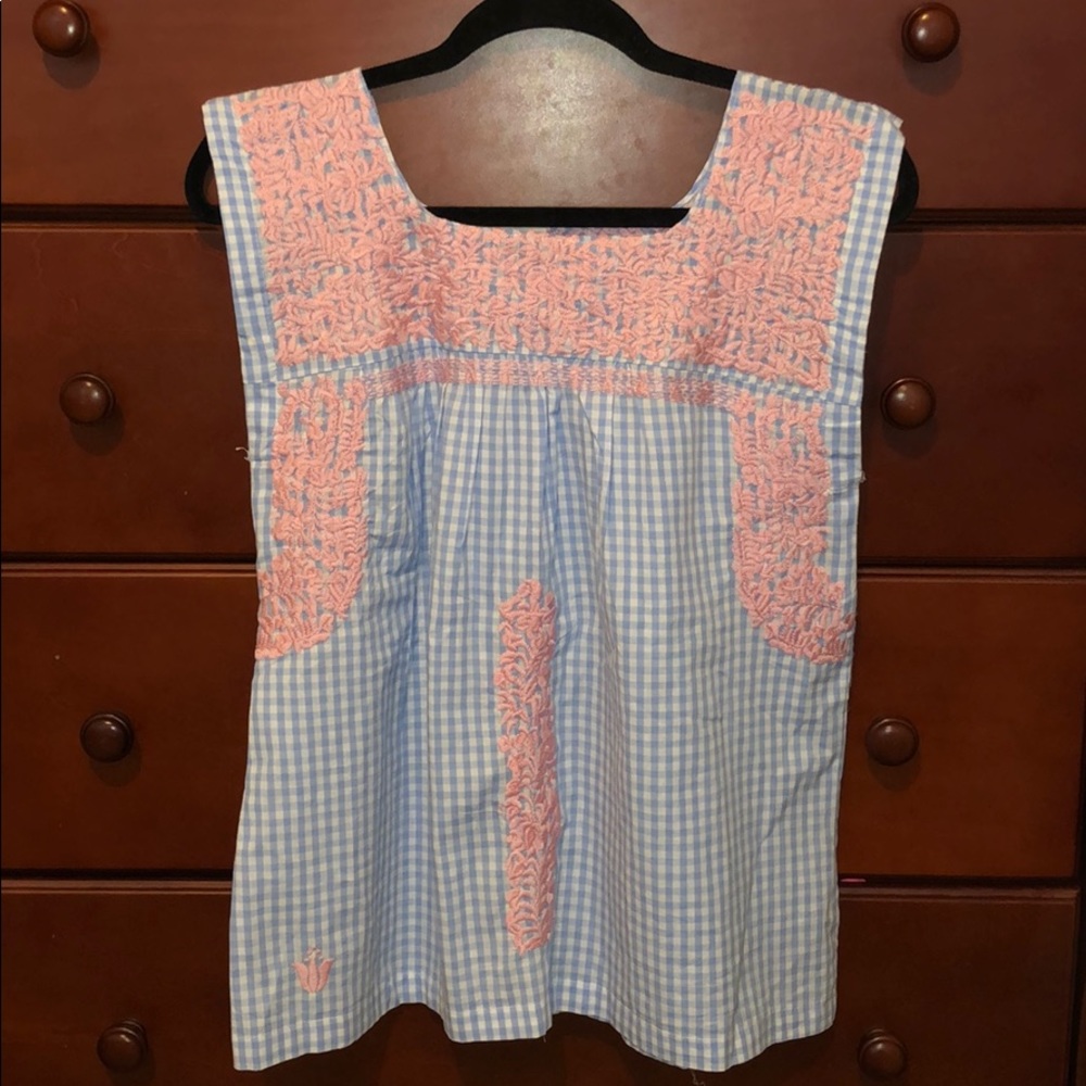 Embroidered Top NWOT